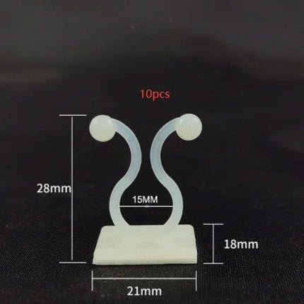 Self-Adhesive Plant Holder Mini Wall Clips