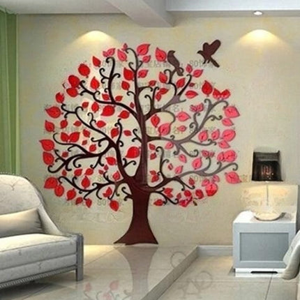 Modern Home 3d Three-Dimensional Tree Wall Stickers