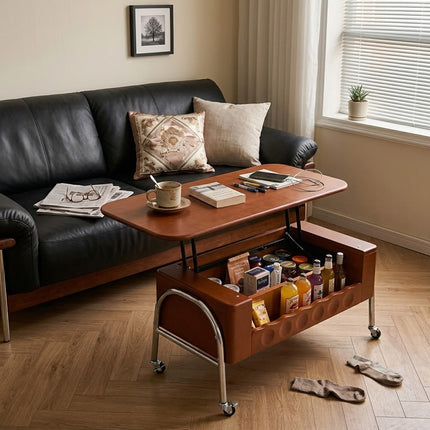 TopFlip Hidden Storage Lift Top Coffee Table
