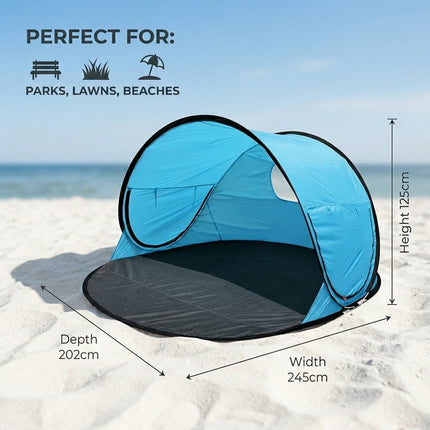 Pop-Up Instant Sun Shade Beach Tent
