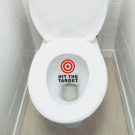 Bathroom Toilet Aim Practice Sticker