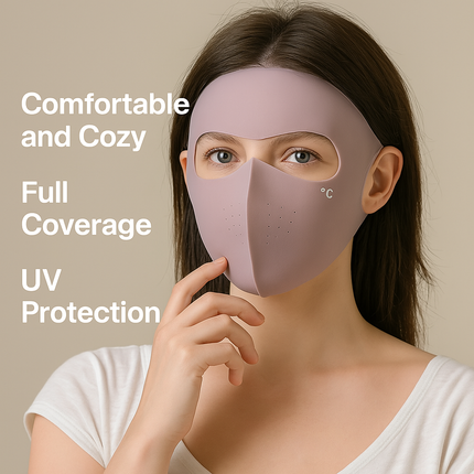 UV Shield Sun Protection Full Face Mask