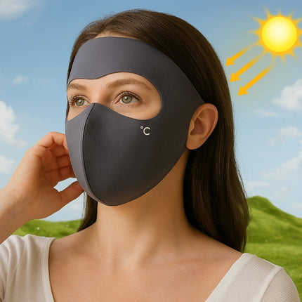 UV Shield Sun Protection Full Face Mask