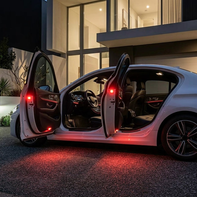 Wireless Car Door Safety Warning Lights