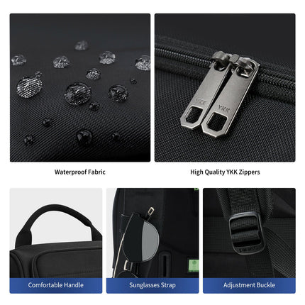 OIWAS 15.6” Laptop Backpack With USB Charging Port