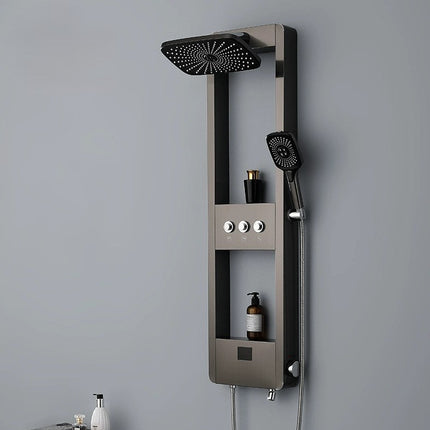 Smart Digital Display Elegant Rainfall Shower Set