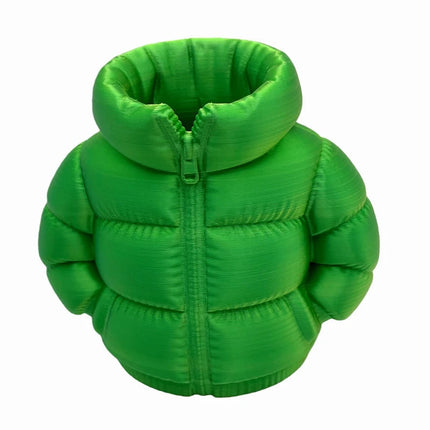 Mini Puffer Jacket Pen Holder