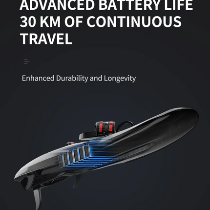 Next-Gen Carbon Fiber Remote Control Jet Surfboard