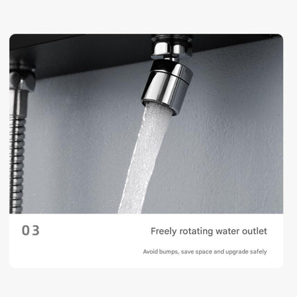 Smart Digital Display Elegant Rainfall Shower Set