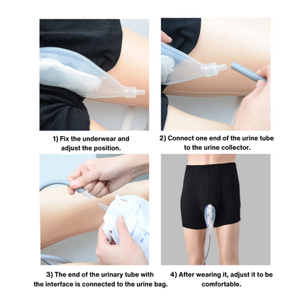 Medical Grade Elderly Helping Reusable Urine Collector Underwear