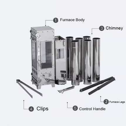 Camp Peak Long-Neck Compact Stove