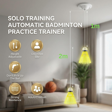 Solo Practice Badminton Trainer