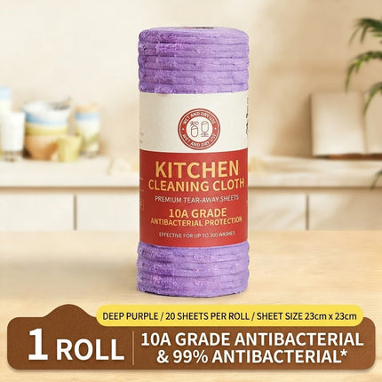 Anti-Bacterial Reusable Kitchen Cleaning Cloth Roll