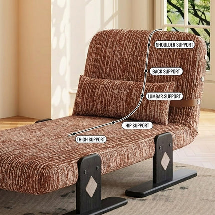 Unfoldra Convertible Lounge Foldable Sofa Bed