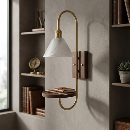 American Vintage Glass Wall Ambient Lamp