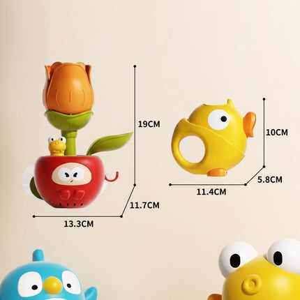 Happy Flower Baby Bath Water Sprinkler Toy