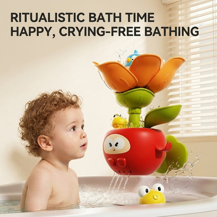 Happy Flower Baby Bath Water Sprinkler Toy