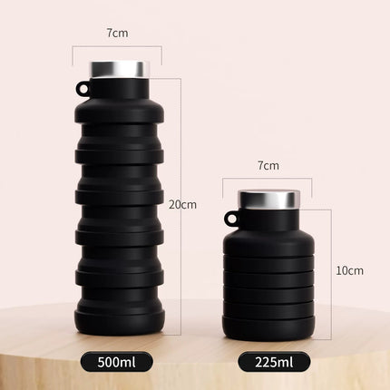 Collapsible Travel Friendly Water Bottle