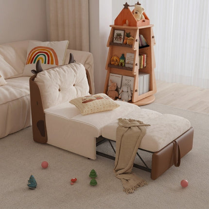 DairyDream Cute Tufted Convertible Lounge Sofa Bed