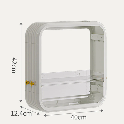 Dust Shield Waterproof Storage Bathroom Organizer