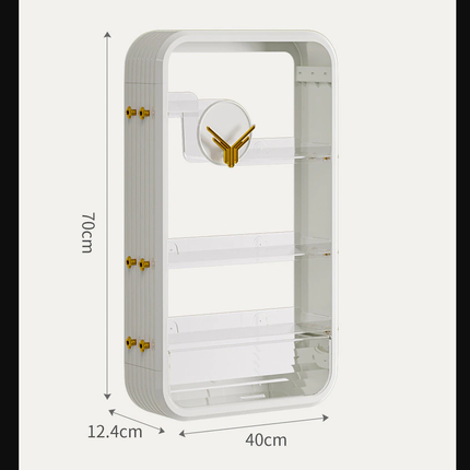 Dust Shield Waterproof Storage Bathroom Organizer