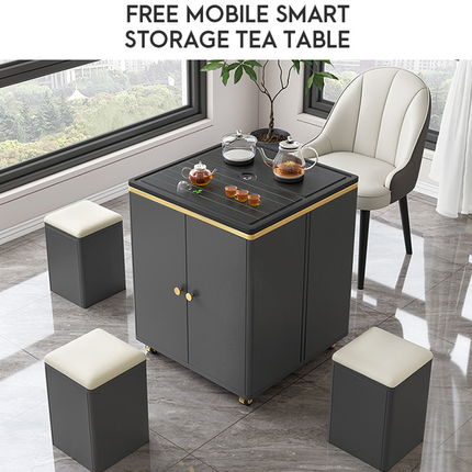 Smart Storage Modern Double-Sided Coffee Table