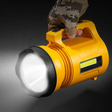 High Power Handheld Rechargeable Multifunctional Portable Flashlight