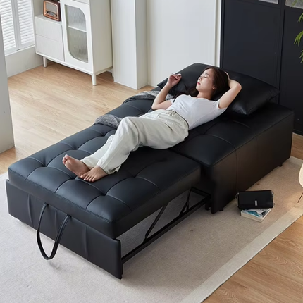 Luxury Pull-Out Leg Resting Retractable Ergonomic Sofa