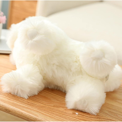 Fluffy Dog Hugging Plushie Pillow