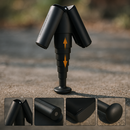 Portable Telescopic Foldable Travel Easy Sit Stool