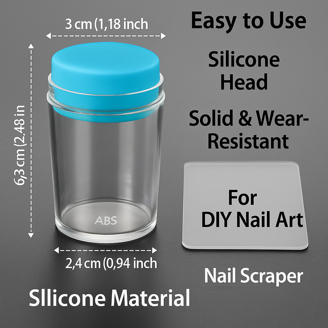 DIY Easy Transparent Manicure Tool