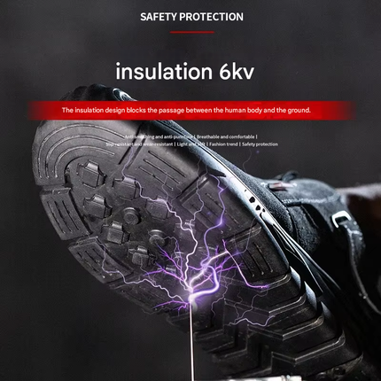 Indestructible Lightweight Heavy Duty Safety Shoes