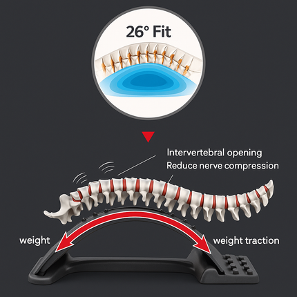 Back Massage Magic Stretcher Backbone Stretcher Pain Reliever
