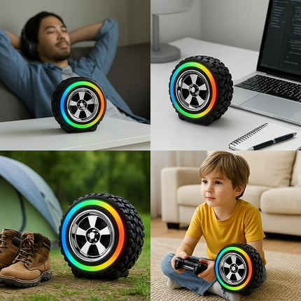All Wheel Creative Wireless Speaker