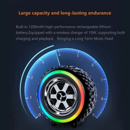 All Wheel Creative Wireless Speaker