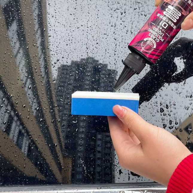 Quick Easy Glass Polishing Stain Cleaner