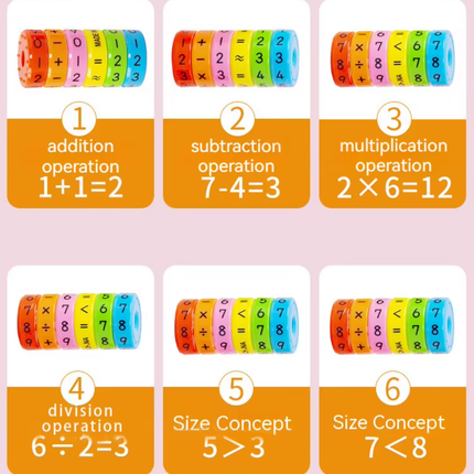 Genius Kid Magnetic Educational Math Puzzle Set