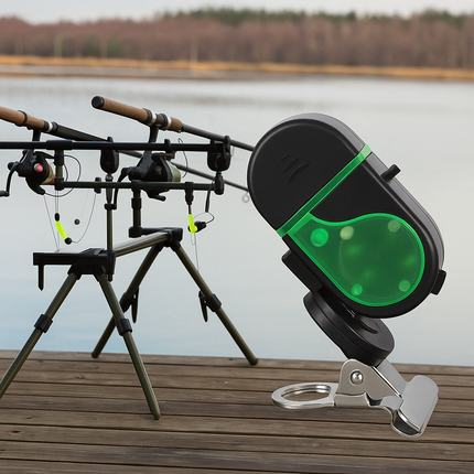 High-Sensitivity LED Night Clip-On Fishing Alarm