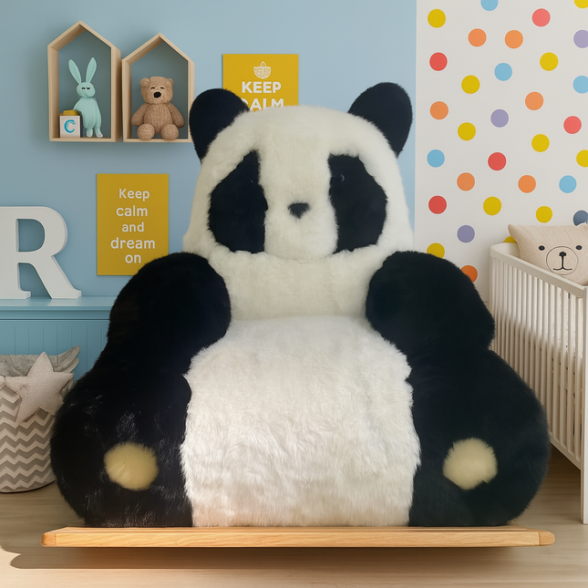 Panda Plush Rocking Chair