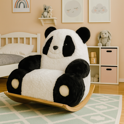 Panda Plush Rocking Chair