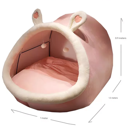 Rabbit Nest Comfy Plush Lazy House Tent