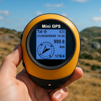 Compact Satellite GPS Navigator High-Precision Compass Tracker Device