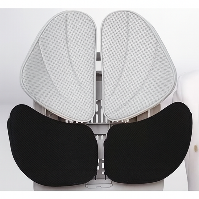 Adjustable Ergonomic Memory Foam Mesh Waist Relief Chair Cushion