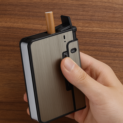 Dual Slot Pocket Built-in Storage Lighter