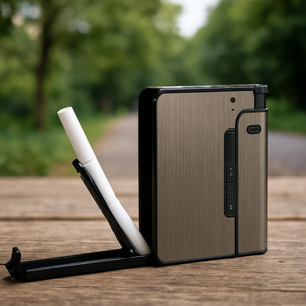 Dual Slot Pocket Built-in Storage Lighter