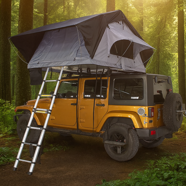 Quick Setup All-Weather Camping Foldable Car Roof Tent