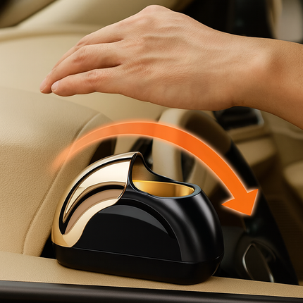 Smokeless Windproof Car Windproof LED Ashtray