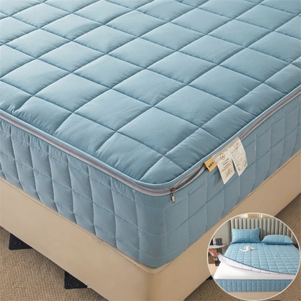 Premium Breathable Noiseless Waterproof Zip Mattress Protector