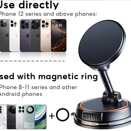 Strong Suction Wireless Car Magnetic Charging Phone Holder