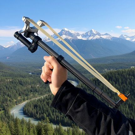 High Power Telescopic Laser Slingshot